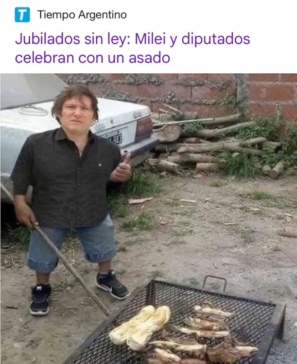 Asado Milei Meme