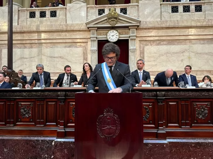 Milei presenta presupuesto 2025__15SEP24