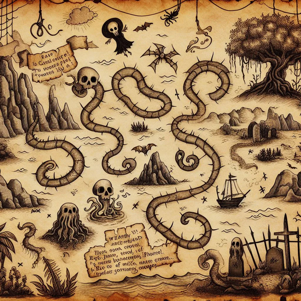 Mapa oscuro y cruel